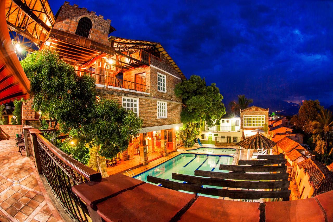 Hosteria De La Plaza Menor Santa Fe de Antioquia Exterior foto